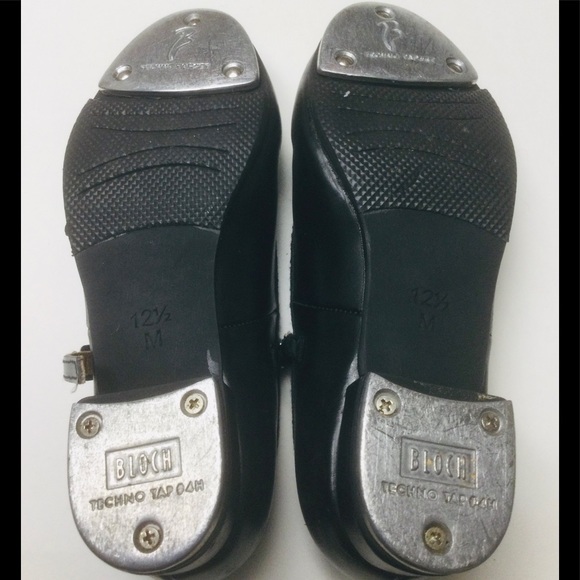 BLOCH - YOUNG GIRLS - SIZE 12.5 - BLACK - MARY JANE - TAP DANCE SHOES - Picture 3 of 6
